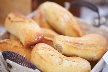 pastries, baguette