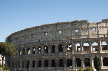 Fototapeta premium Coliseum during the day
