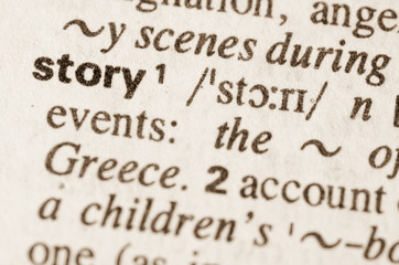 Dictionary definition of word