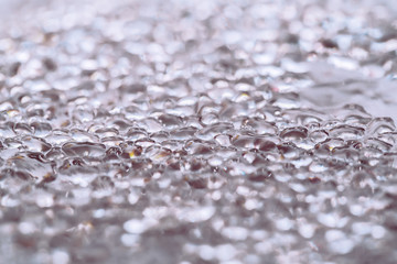 background of purple water drops