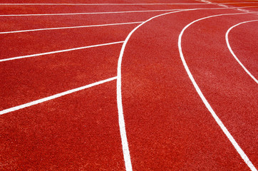 Fototapeta premium Running track