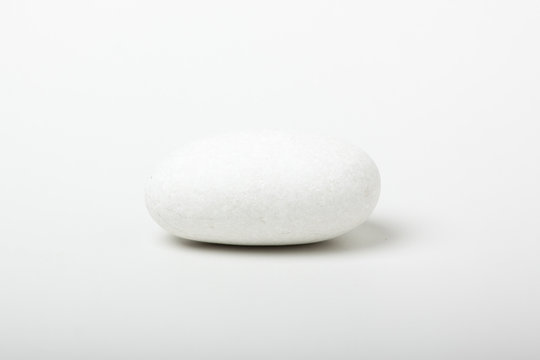 white pebble