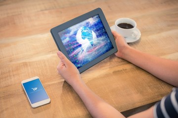 Composite image of payment successful screen