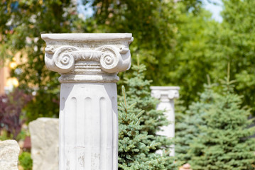 Greek Ionic Columns