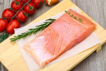 Salted salmon