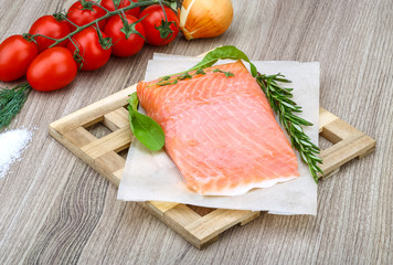 Salted salmon