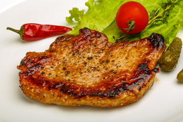Roasted pork