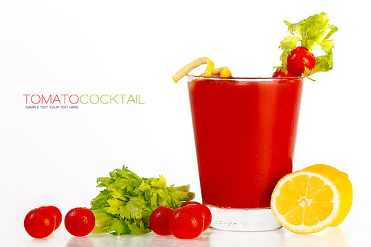 Delicious Fresh Tomato Cocktail