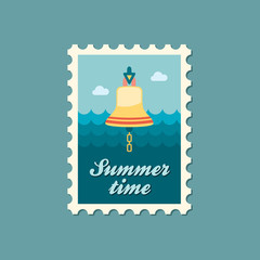 Bell marine flat stamp