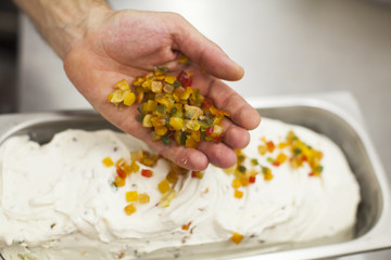 Vaschetta di gelato cassata