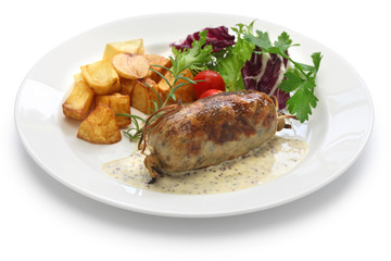 andouillette, french lyonnaise sausage