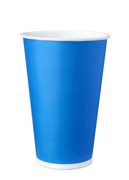Blue Disposable Paper Cup