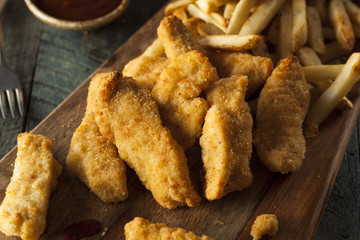 Homemade Breaded Chicken Tenders