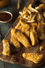 Homemade Breaded Chicken Tenders