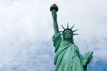 Papier Peint photo autocollant Lieux américains La Statue de la Liberté à New York, États-Unis