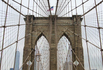 Brooklyn Bridge in New York City, United States of America