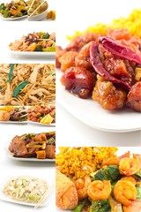 Chinese Food Collage