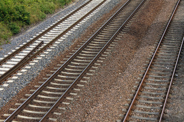 rail railway railroad train bahn transport logistic