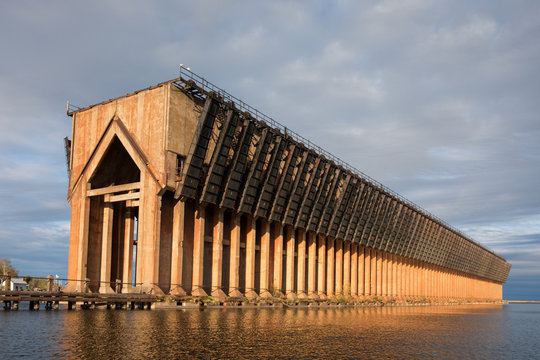 Abandoned Ore Dock On Lake Superior - Marquette Michigan