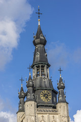 Fototapeta na wymiar Saint-Martin Church (Sint-Maartenskerk, 1466). Kortrijk, Belgium