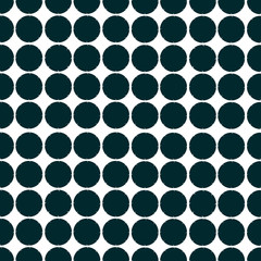 Vector circles seamless pattern. Modern stylish texture