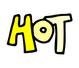 hot sign