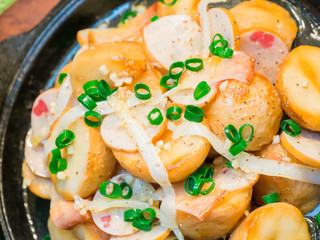 potatoes with vegetables