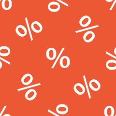 Orange percent pattern