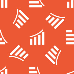 Orange bar graphic pattern