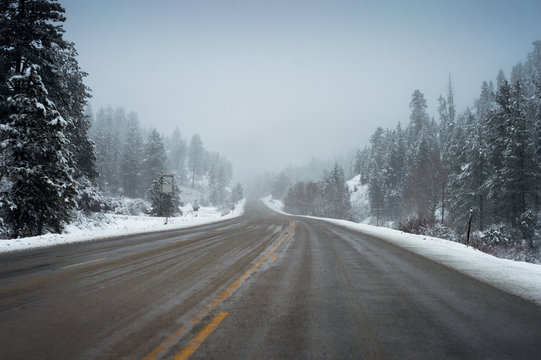 road snow