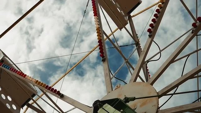 Old Abandoned Ferris Wheel