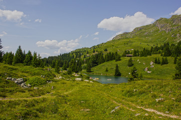 Alp Flix &ndash; Alp Seen, zwei Seen zum Entspannen, Baden und Wellness