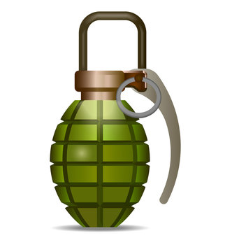 grenade - vector illustration