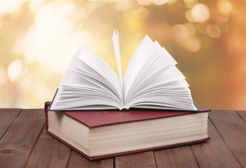 Retro, book, studying.