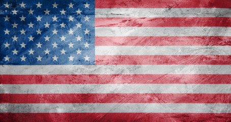 Naklejka premium Flag of USA