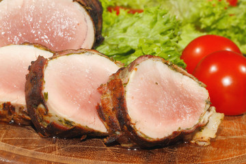 Schweinefilet, Schweinemedailons, gegrillt, Schweinefleisch, Fle