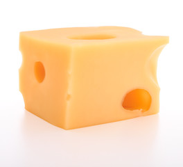 cheese isolated on white background cutout