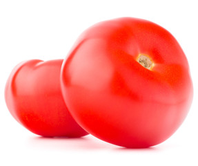 Tomato vegetable isolated on white background cutout
