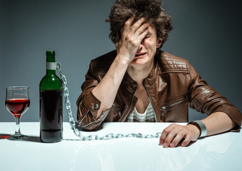 Lonely executive tensed due to job loss