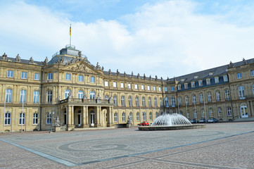 Fototapeta na wymiar Schloss Stuttgart