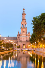 Fototapeta premium espana Plaza in Seville