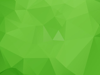 Obraz na płótnie Canvas Green Triangular Triangle Abstract Background