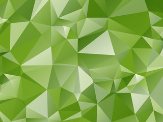 Green Triangular Triangle Abstract Background