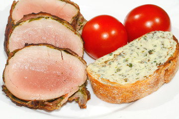 Schweinefilet, Schweinemedailons, gegrillt, Schweinefleisch, Fle