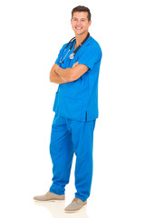 young nurse posing