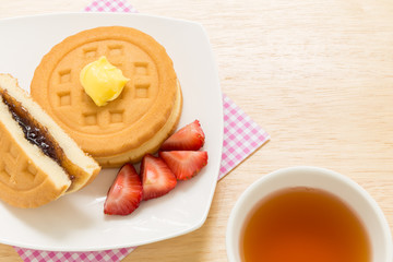 Snack for Tea Break Background / Snack Background