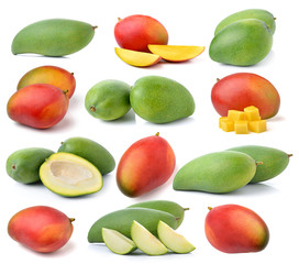 mango isolated on white background