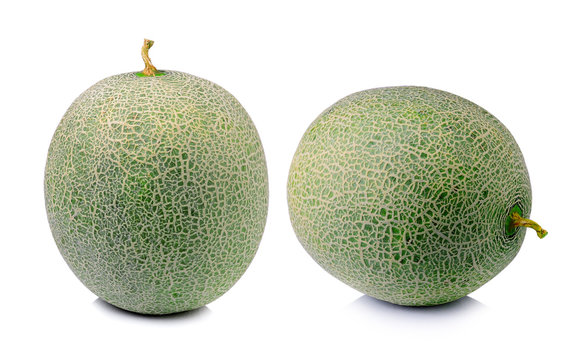 melon isolated on white background