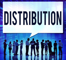 Distribution Sale Marketing Distributor Strategy Concept