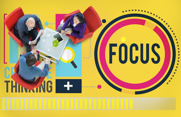 Focus Concentrate Definition Target Point Concept